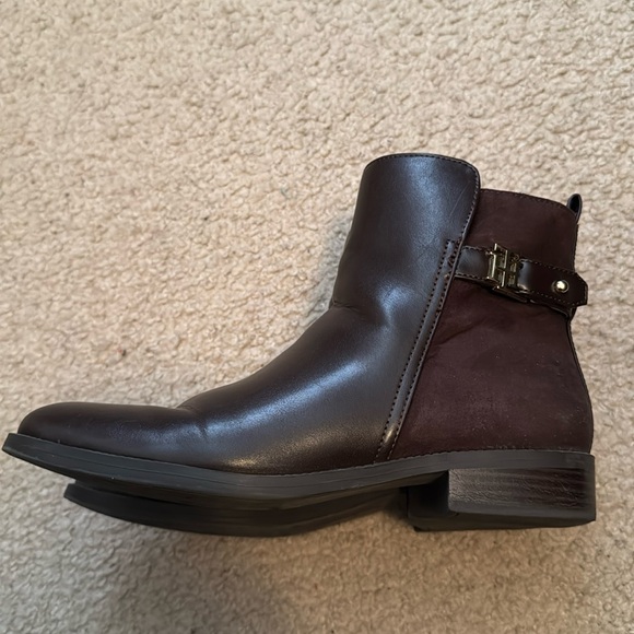 Tommy Hilfiger Irsela Boots Size 10 Color Brown Gold - Picture 9 of 11